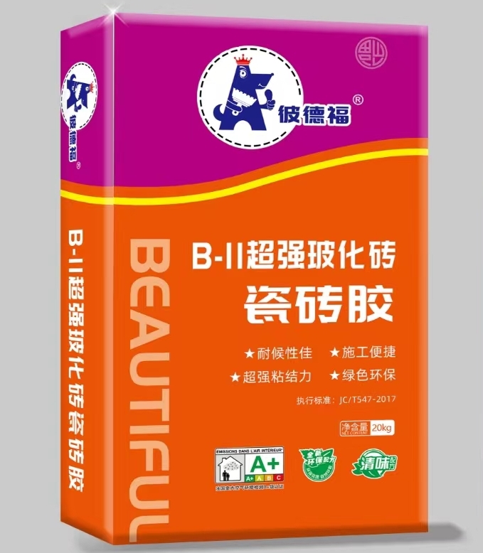 彼德福B-II超强玻化砖瓷砖胶